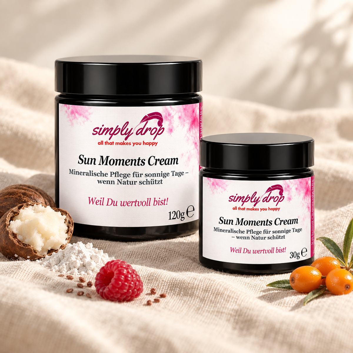 Sun Moments Cream 120 g und 30 g