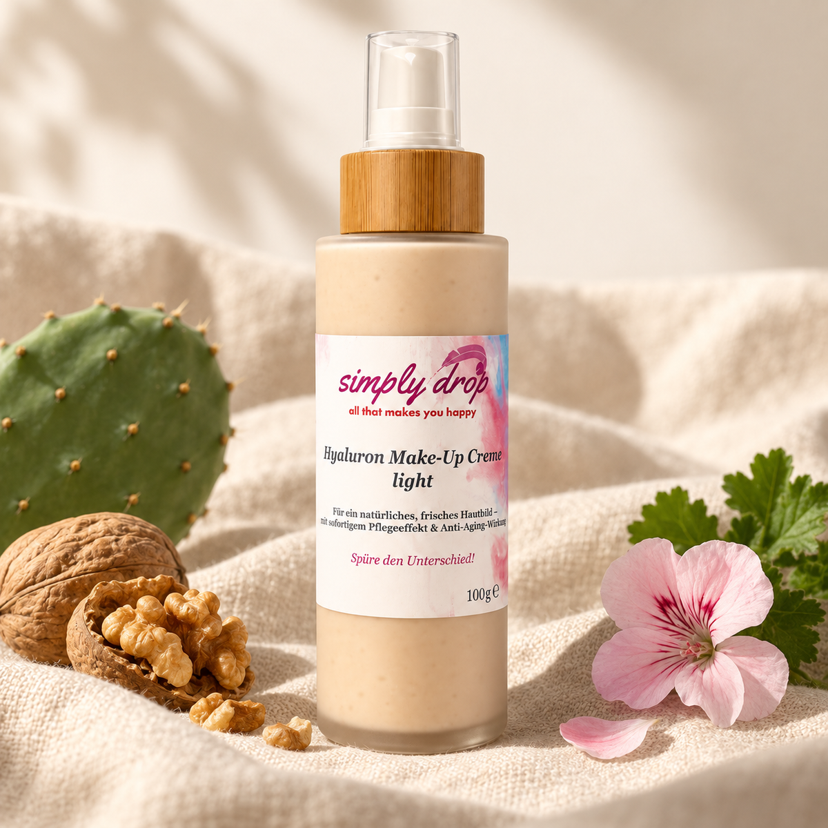 Hyaluron Make-up Creme 100 g light