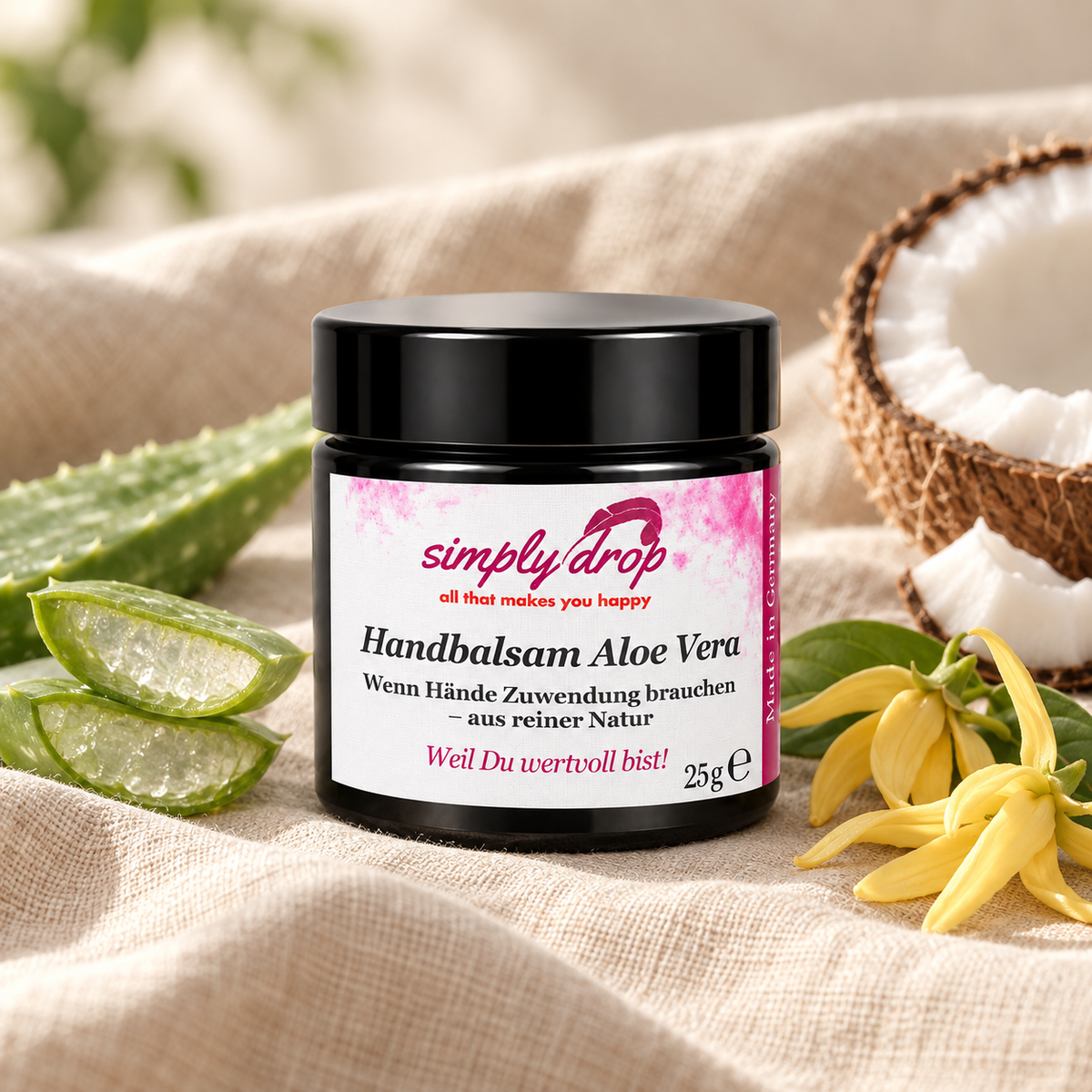 Handbalsam Aloe Vera 25 g