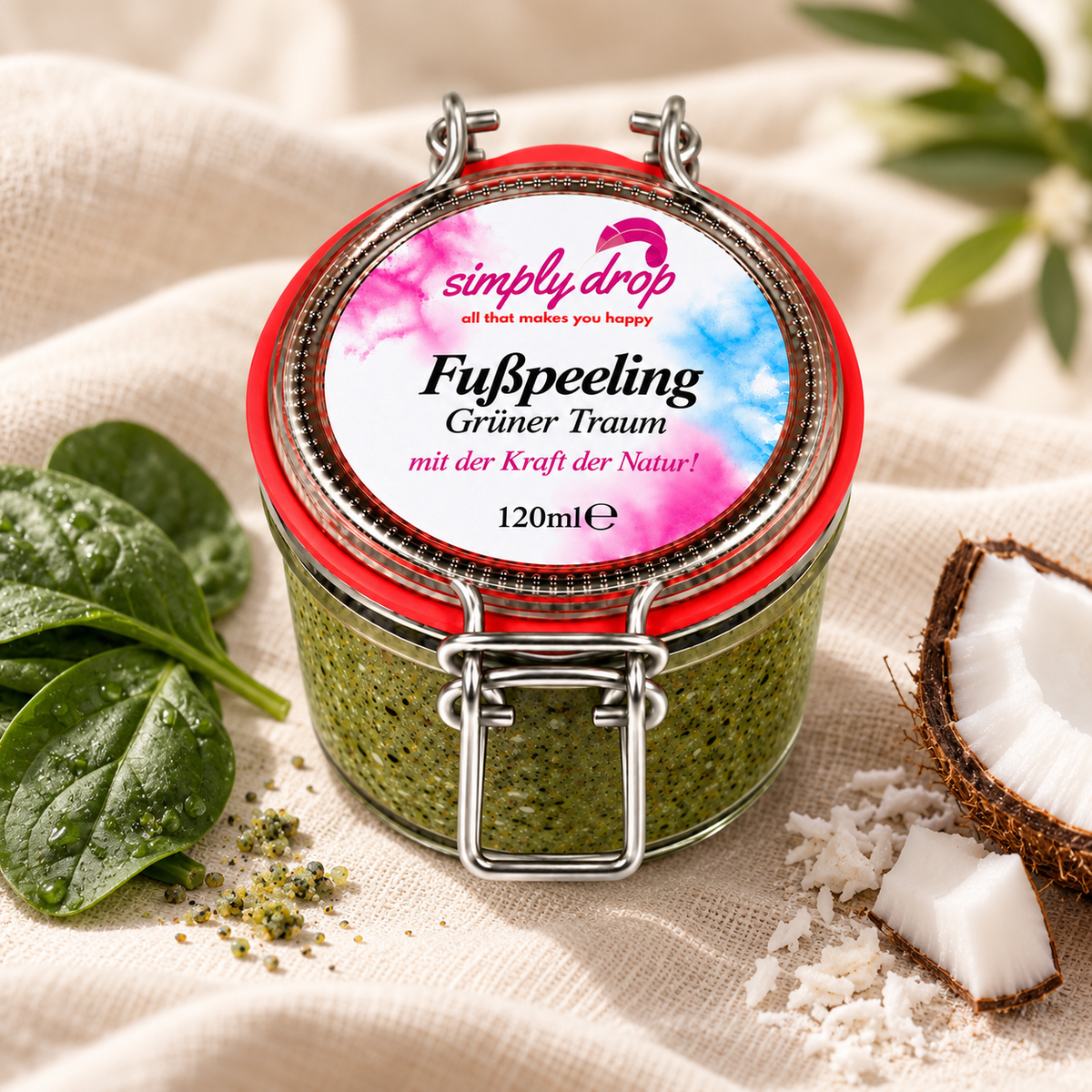 Fußpeeling Grüner Traum 120 ml