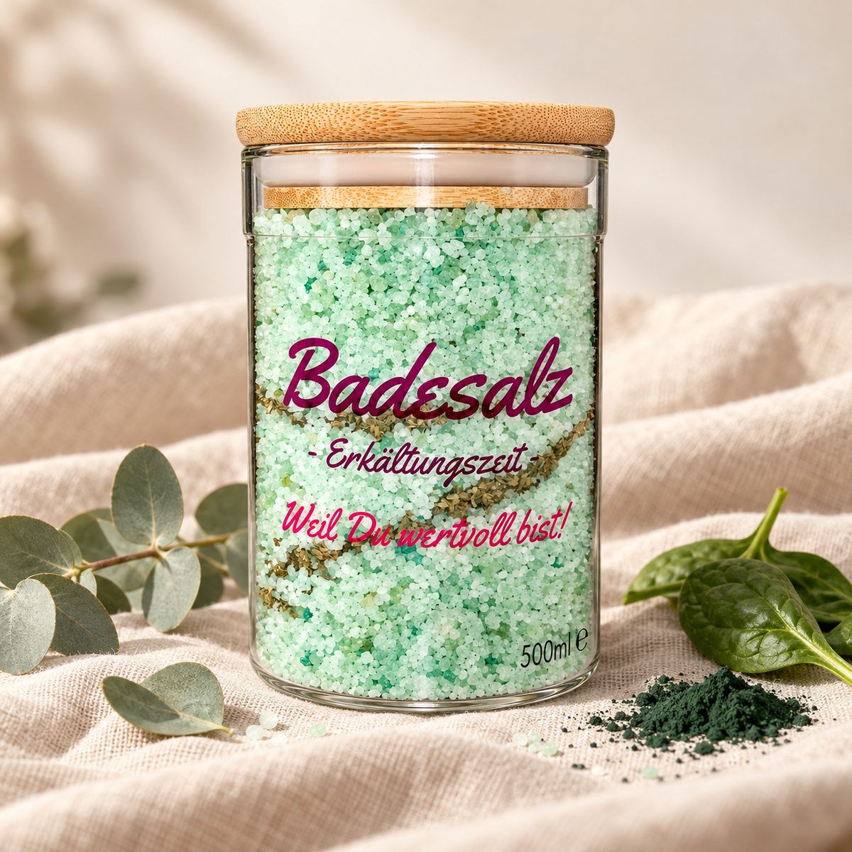 Badesalz Erkältungszeit 500 ml
