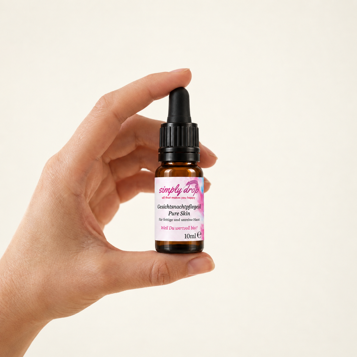 Gesichtsnachtpflegeöl Pure Skin 10 ml Pipette