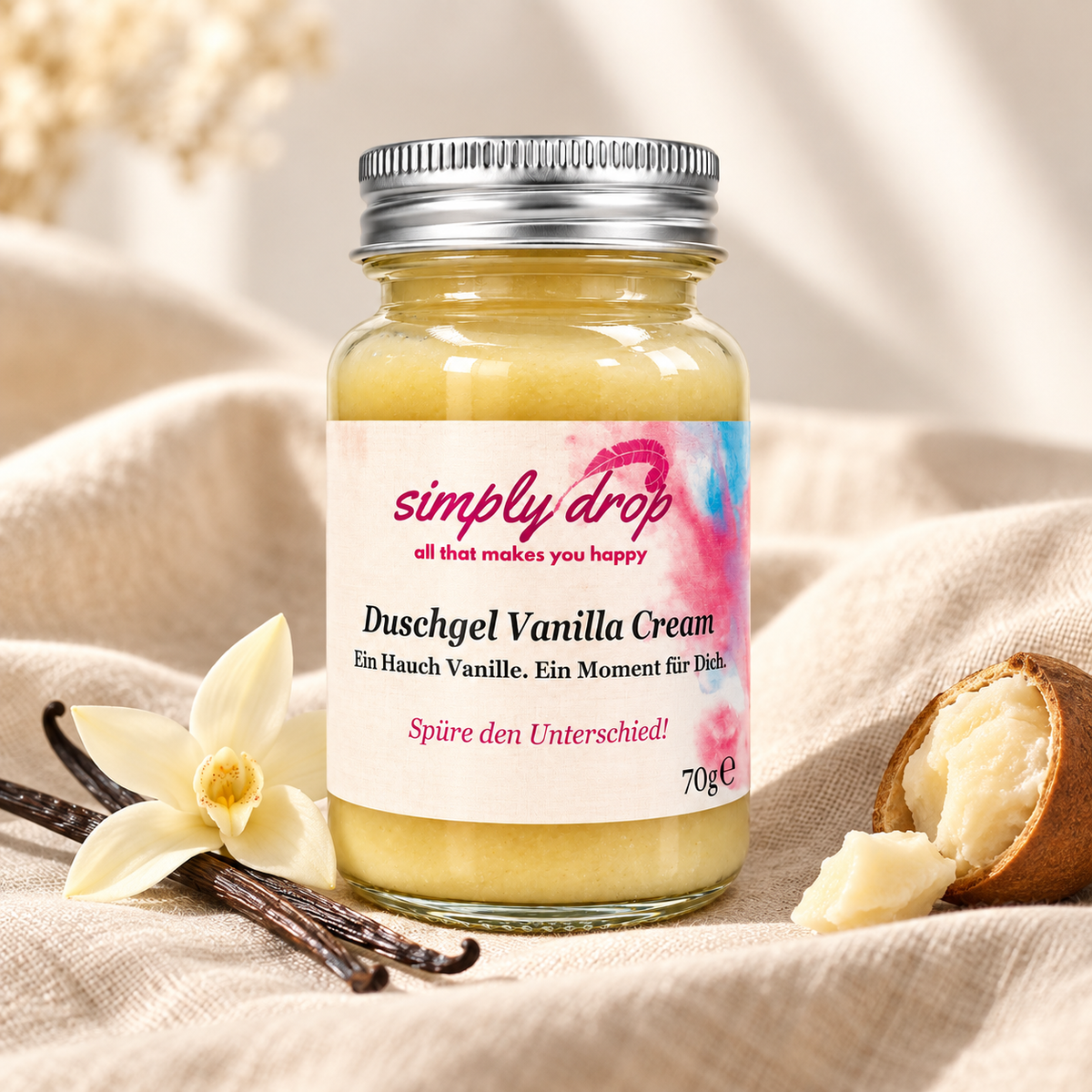 Duschgel Vanilla Cream / 70 g