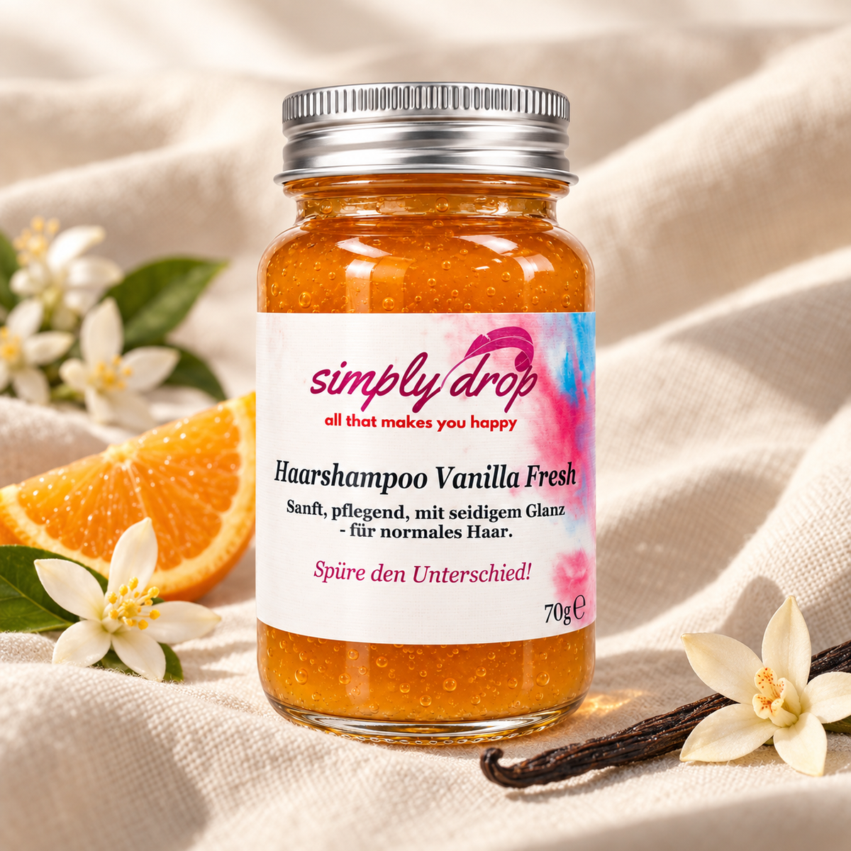 Haarshampoo Vanilla Fresh 70 g