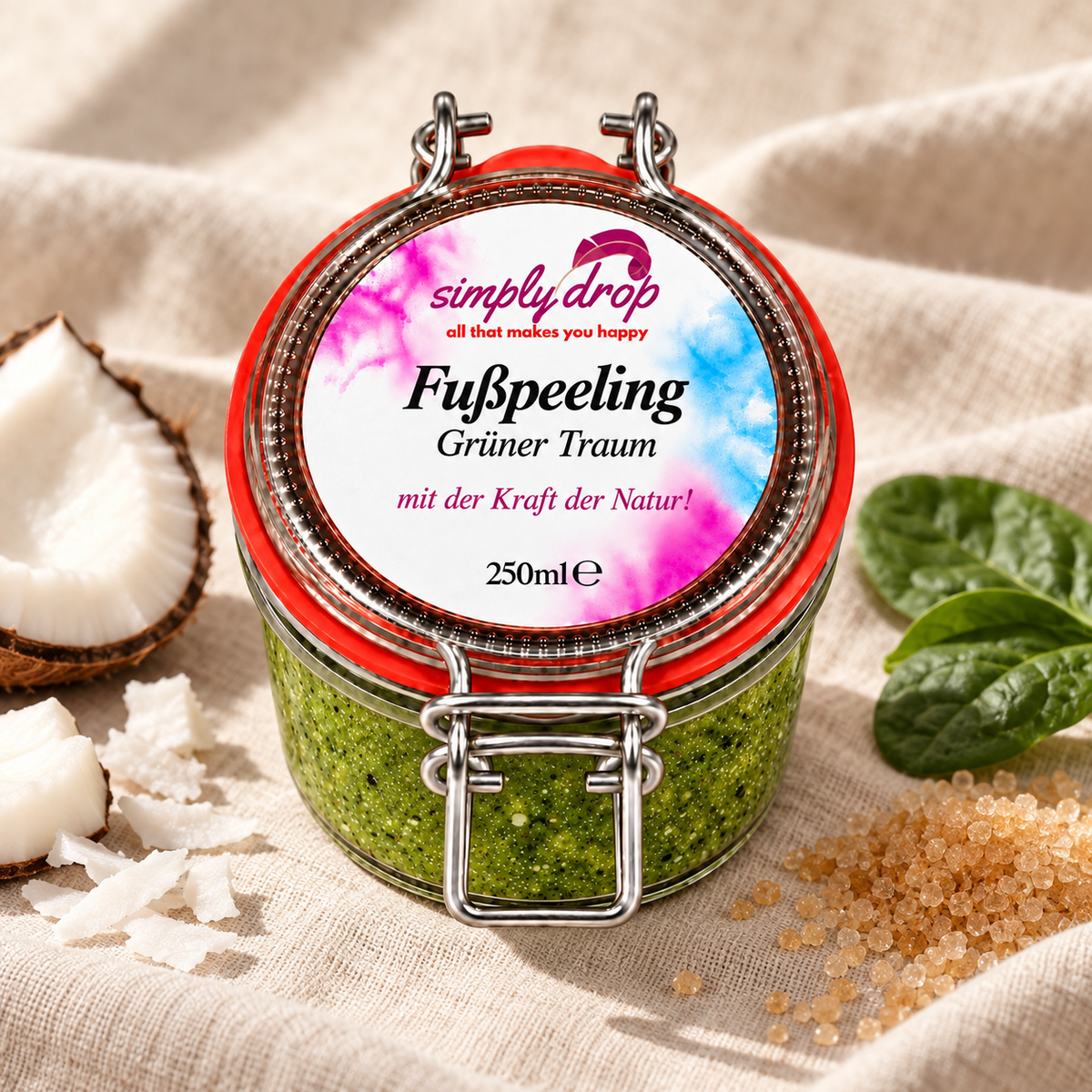 Fußpeeling Grüner Traum 250 ml