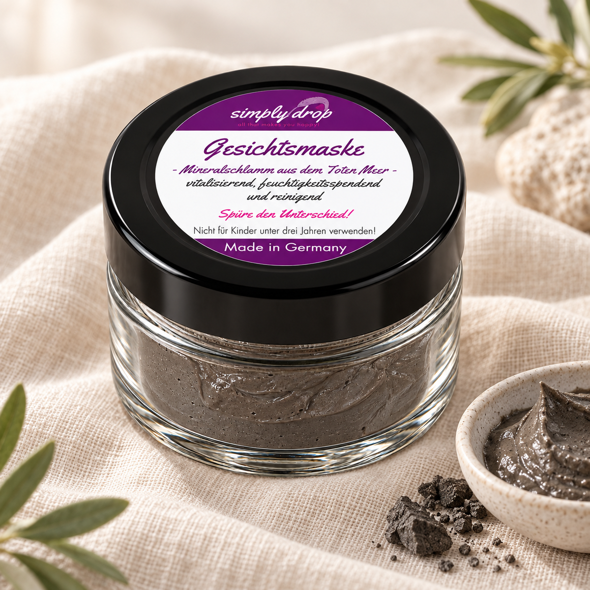 Gesichtsmaske Mineralschlamm aus dem Toten Meer 75 ml