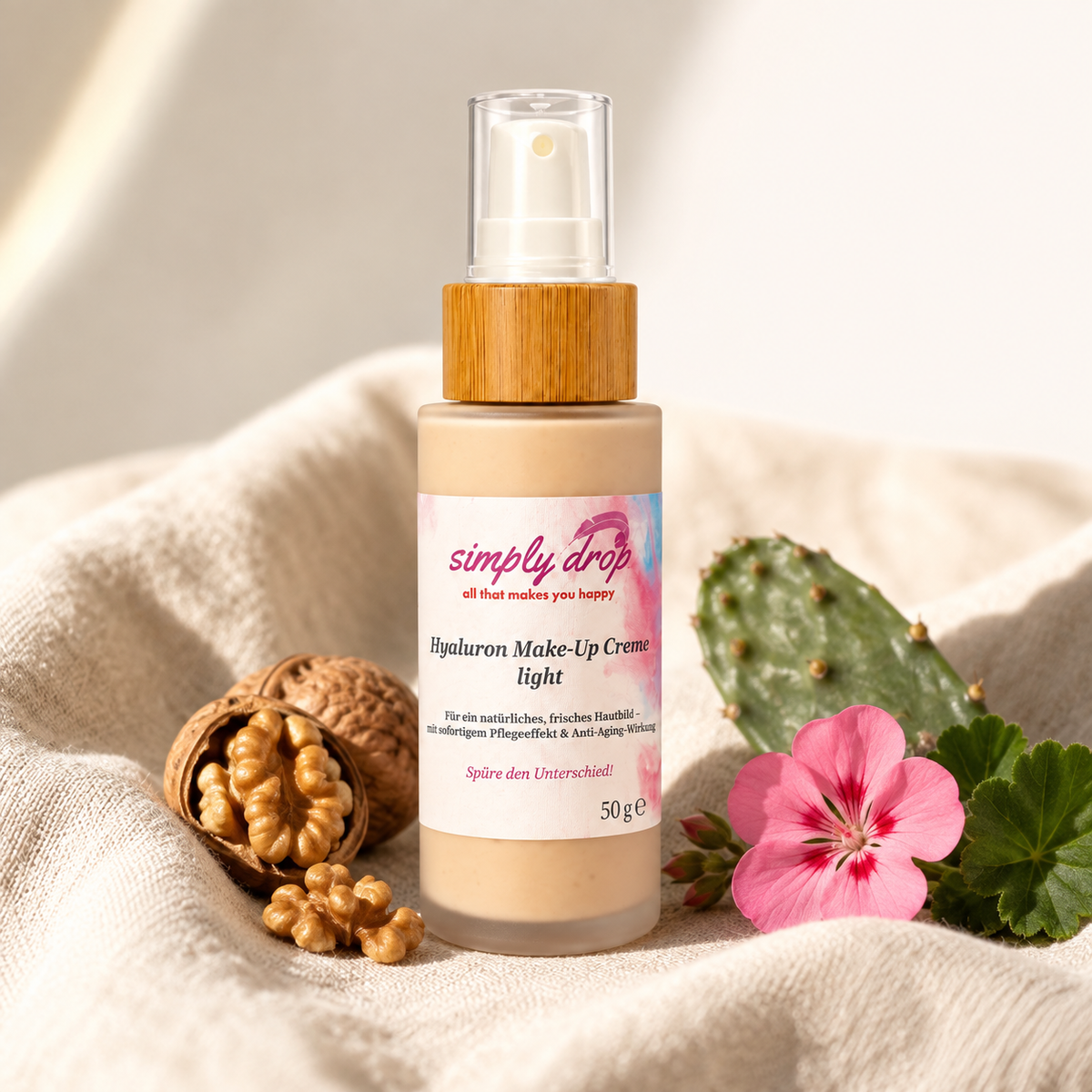 Hyaluron Make-up Creme 50 g light