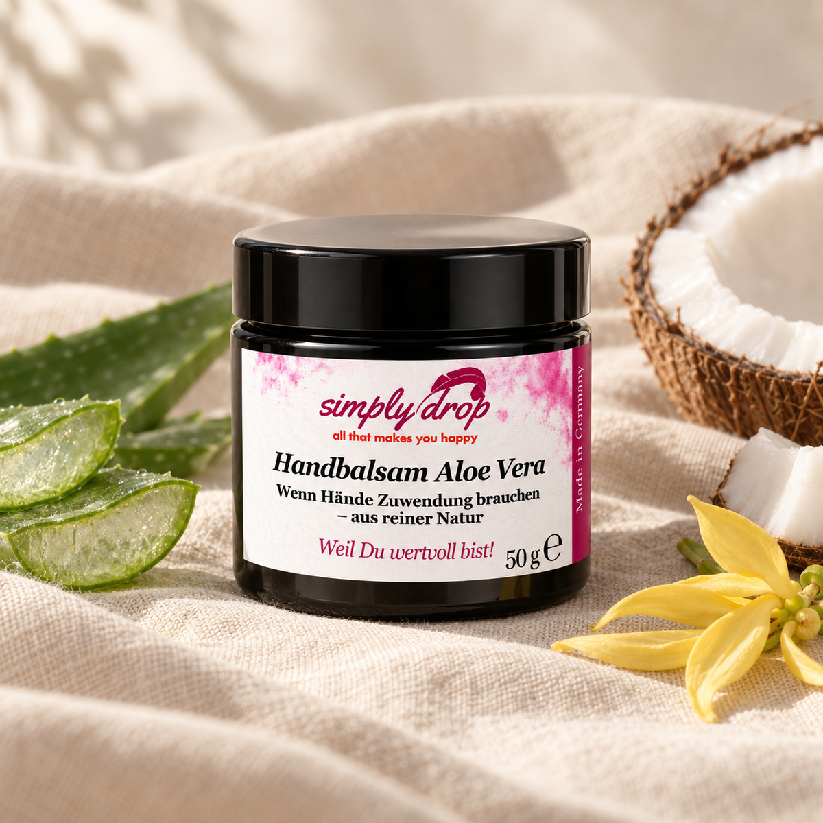 Handbalsam Aloe Vera 50 g