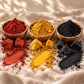Mineralische Farbpigmente / Eisenoxide