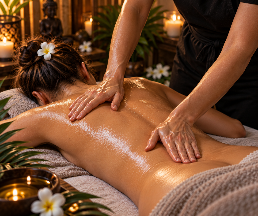 Aromaöl-Ganzkörpermassage