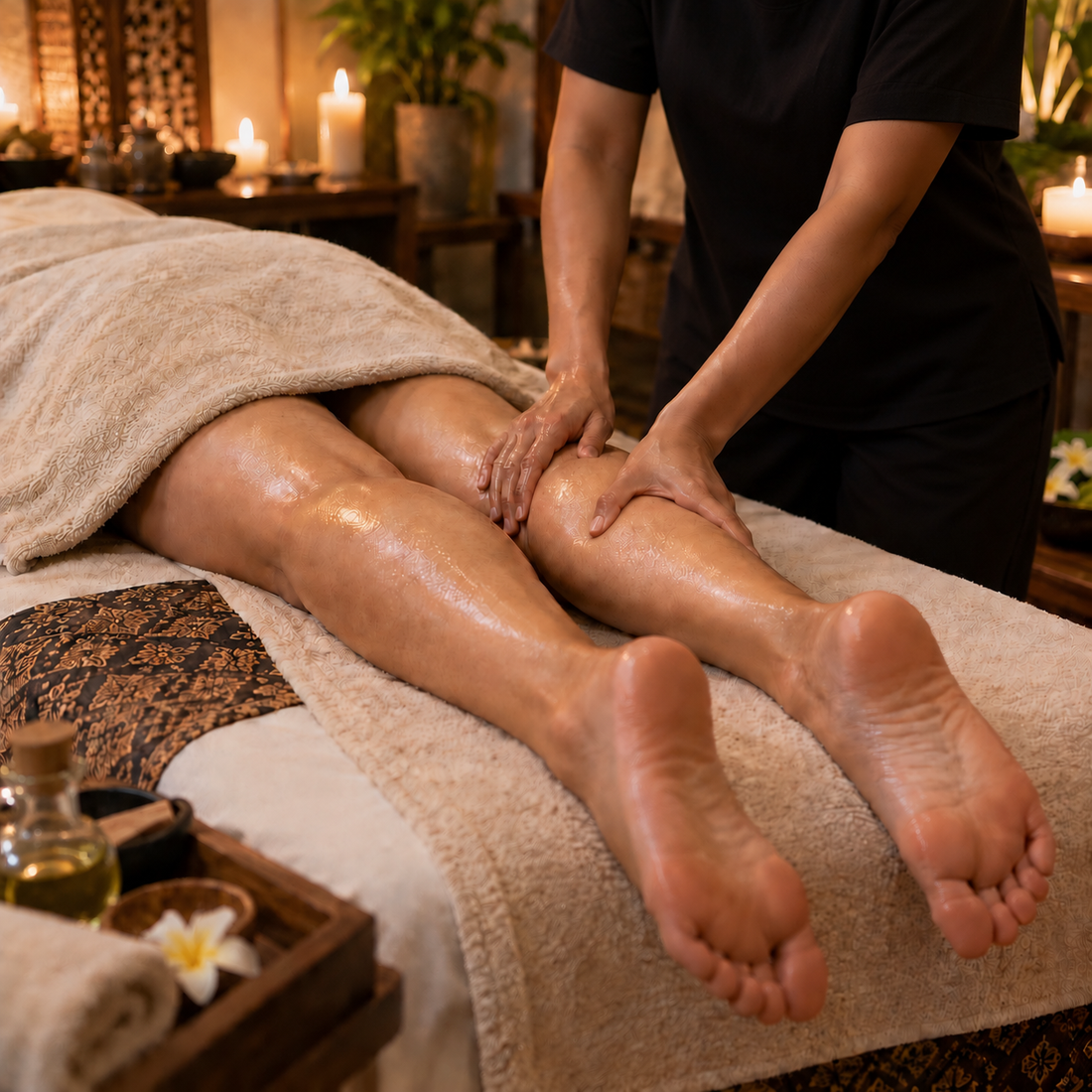 Traditionelle balinesische Ganzkörpermassage